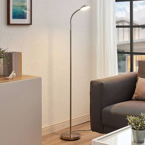 [NEUWERTIG] B-Ware Lindby Led Leseleuchte Giacomo Stehlampe Standleuchte Lampe Leselampe Led 5 W