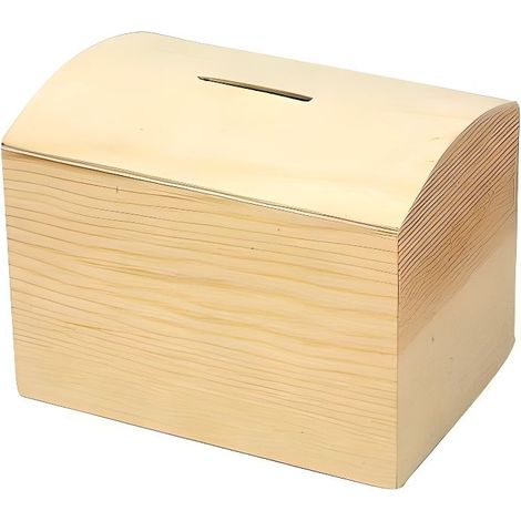 Tirelire - Creativ - Beige - Rectangulaire - 10x8x7 cm - Pour Enfants