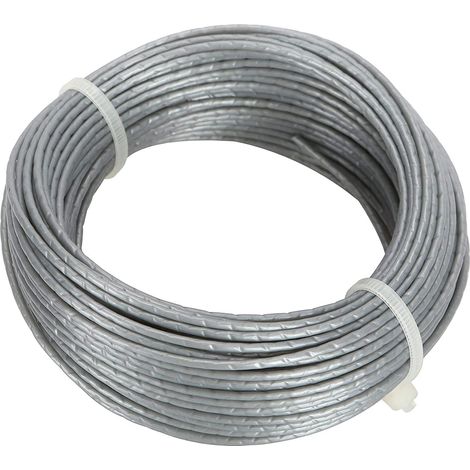 1 Fil De Coupe 20m Nylon 2mm Pour Coupe-bordures Greenworks GD40BC GST1246 Jardin (1/4)