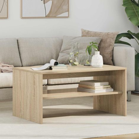 Couchtisch Sonoma-Eiche 80 x 50 x 40 cm Holzwerkstoff (1/5)