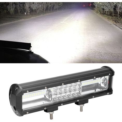 Barre lumineuse de travail à 66 LED 164 W pour camions, SUV, quads, voitures, bateaux, camping et signalisation de conduite (1/5)