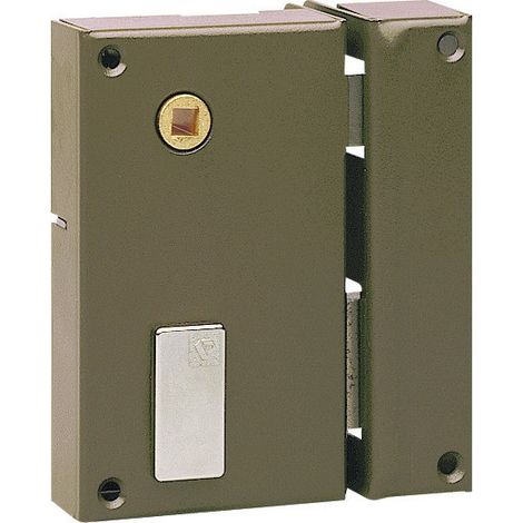 Serratura di sicurezza verticale con chiavistello, 8 scanalature, destra