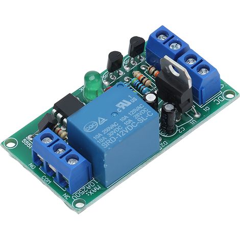 Relaismodul mit 2 Tasten, Ein/Aus-Schalter, Hochpegel-Triggerschaltung, Stromversorgungsplatine, 12 V DC, K71RS (1/5)