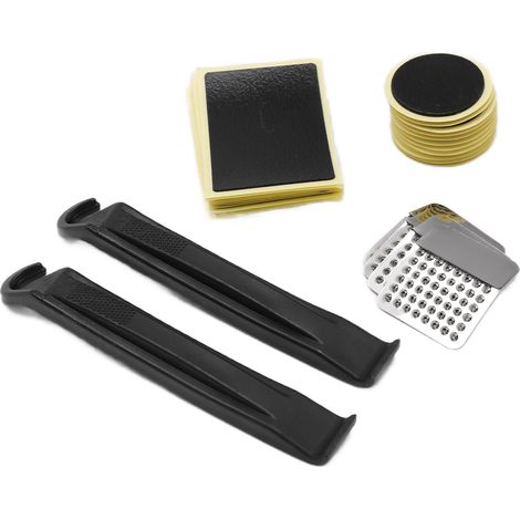 Lot de 30 rustines auto-adhésives sans colle pour réparer les crevaisons de pneus de vélo. (1/5)