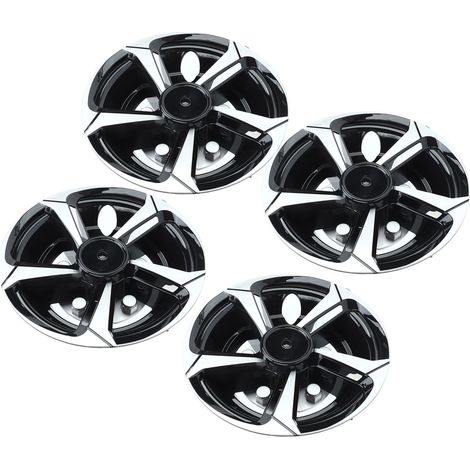 20 cm schwarze Radkappe, Rundumschutz, Ersatzteil für EZ-GO Golftrolley (1/5)