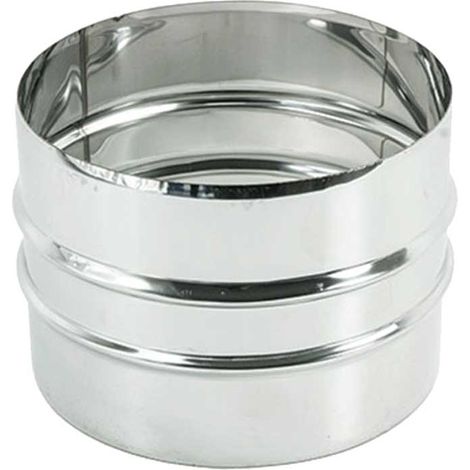 TRONCHETTO INOX M/M MONOPARETE Ø130 mm