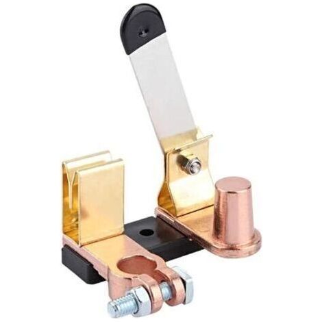 Déconnexion de batterie 12V 24V pour Auto, Camion, Véhicule Utilitaire, Bateau, Camping-Car avec Interrupteur Principal de Batterie avec Interrupteur à Lame, Borne de Batterie, Séparateur de Batterie
