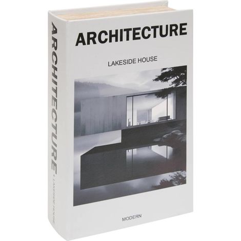 Boîte Déco Livre Architecture "Josh" 27cm Multicolore (1/4)