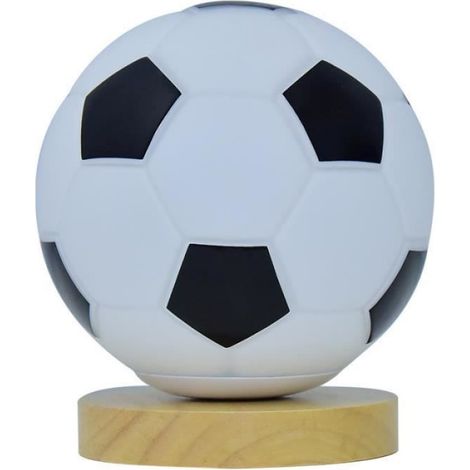 Veilleuse Football enfant en verre, lampe de nuit avec télécommande, Idéal comme Cadeau pour enfant (1/3)