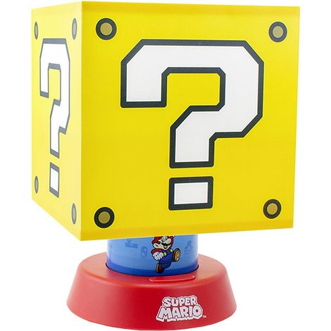 Super Mario Icon Lampe Gelb 26,6 cm Höhe (1/4)