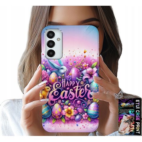 Custodia per Samsung Galaxy M23 - uovo felice, Pasqua, uova di Pasqua (1/5)