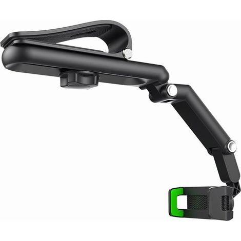 Support de téléphone rotatif et rétractable pour voiture, indispensable pour tous les smartphones, à monter sur le tableau de bord ou le pare-brise,adapté aux Smartphones de 4 à 6.5 Pouces (1/5)