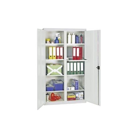 Stumpf  armadio  attrezzi  e  materiali  serie  3000  grigio  chiaro  +  8  ripiani  estraibili  -  3004007
