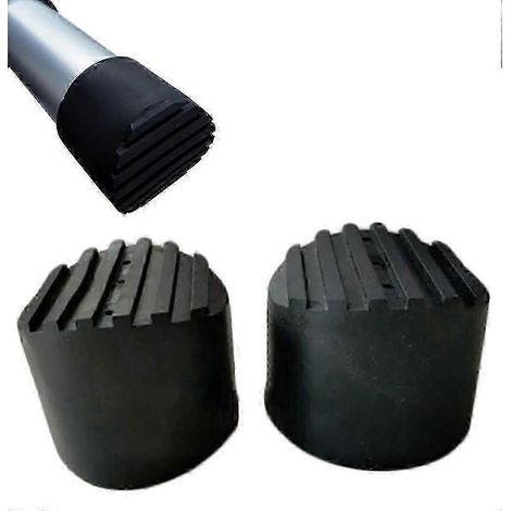 Pieds de rechange en caoutchouc antidérapants pour échelle télescopique 72 mm (2 pièces) (1/5)