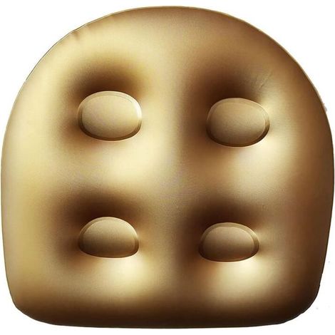 Siège Rehausseur Spa - Coussin Gonflable avec Ventouses - Pour Jacuzzi et Bains Thermaux - 40 x 37 x 15 cm - Charge Max 150 kg - 1 Pièce (1/4)