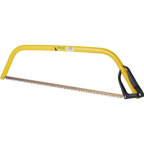 Stanley – Scie à bûches 750mm denture américaine HardPoint – Lame en acier pour bois vert – Monture tubulaire légère et résistante