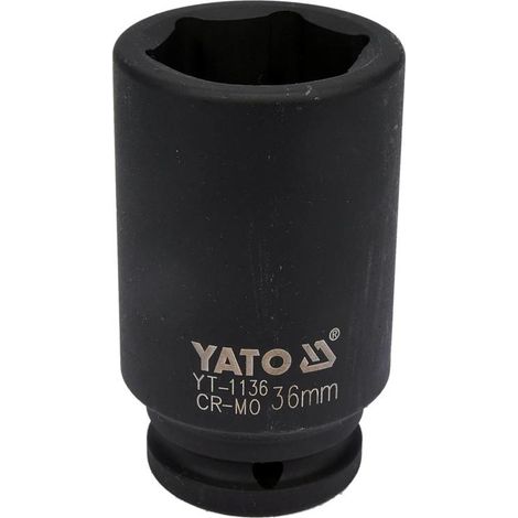 Yato YT-1136 socket de keys de impact socket de impact socket de impact socket Black