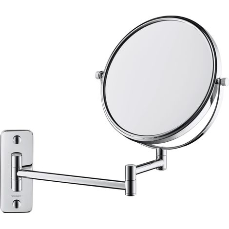 Espejos de maquillaje Duravit D-Code, 3 aumentos, 0099121000