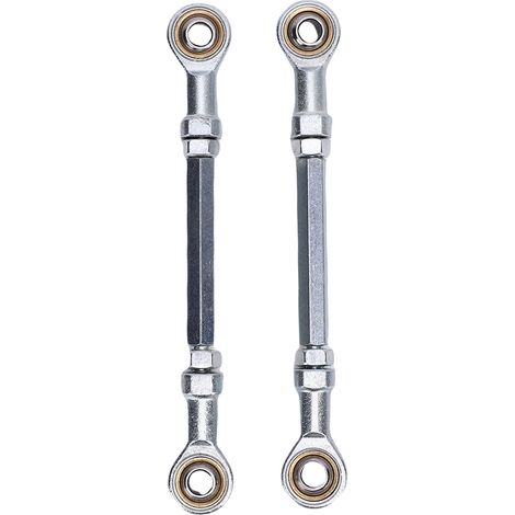 Ortviai Rotule de direction pour karting, quad, trike dérivé et mini-moto – Acier allié haute dureté, 155 mm, 8 mm, paire (1/5)
