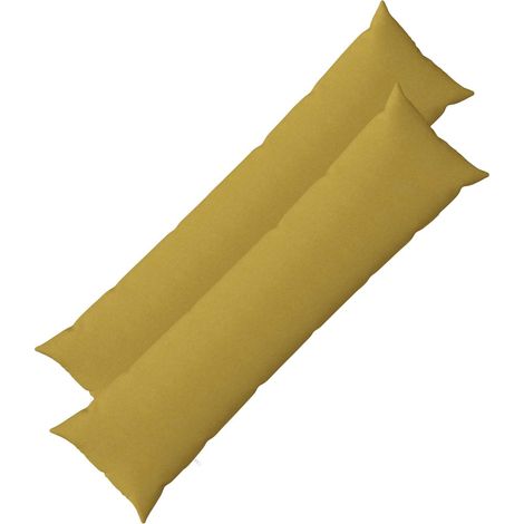 vidaXL Cushion with Pillow HEERLEN 2 pcs Light Green Fabric (1/5)
