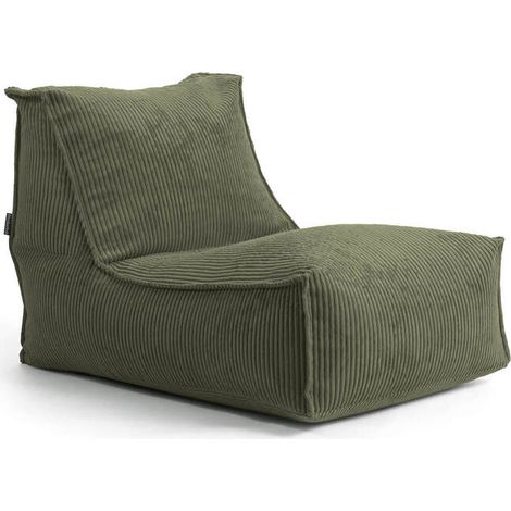 [GEBRAUCHT] B-Ware mokebo Sitzsack Bean Bag Bodenkissen EPS-Perlen Füllung Wohnzimmer grün756 (1/2)