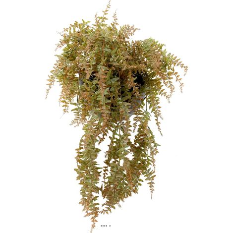 Fougère des forêts 90cm factice plastique 186 feuilles ext. en piquet (1/2)