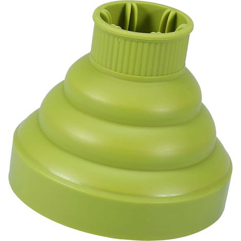 Diffuseur de Séchoir Pliable pour Salon, Couverture pour Lisseur et Brushings (Vert) (1/5)