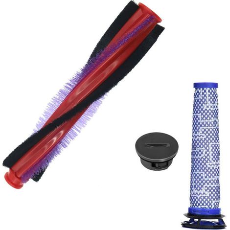 Spazzola a rullo da 225 mm per filtro Dyson V6 SV03 963830-02 Cappuccio testina spazzola 965665-03 DC58 DC59 DC62 Animal Accessori extra Ricambi (22,5 cm) (1/4)