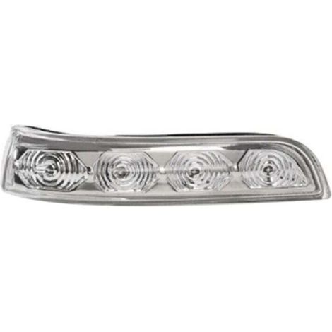 Cubierta de intermitente del espejo retrovisor derecho compatible con Hyundai i30 2009-2012 -Crezuo