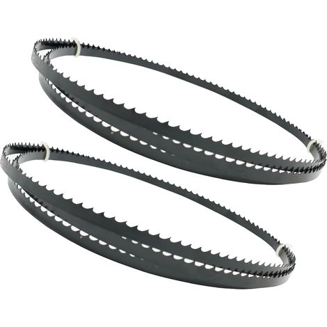 Dapetz ® 2pc 1425mm x 56" x 6 TPI Bandsaw Blade PVC Premium Quality for Cutting Wood Plastic Acrylic Carbon Spring Steel 6.35mm Wide 1/4" (1/5)