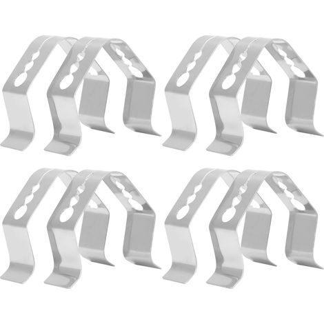Lot de 8 supports de sonde universels pour thermomètre à viande, permettant de mesurer la température ambiante. Outil pour barbecue, four et gril. (1/5)