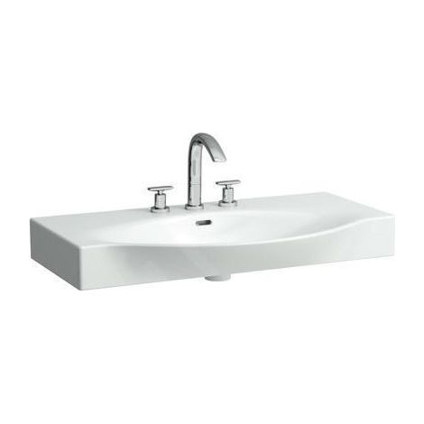 LAUFEN PALACE Lavabo encastré, 3 trous pour robinet, avec (1/2)