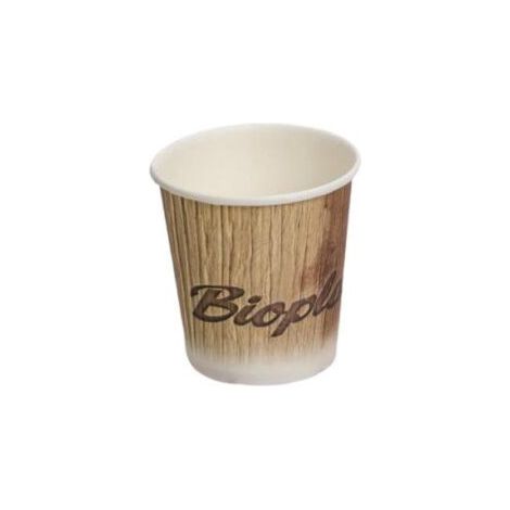 Verre jetable en feuille de palmier 125 ml - 50 pièces - Ecobioshopping