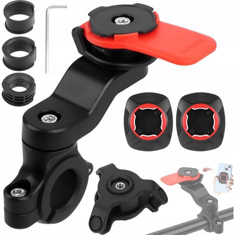 Support de téléphone anti-vibration pour moto avec verrouillage rapide Koanni