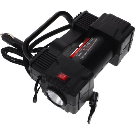 Compresseur à Air Portatif pour Voiture 12v 150psi avec Jauge de Pression, Pompe à Pneus Portable en Plastique, Voyages Route (1/5)