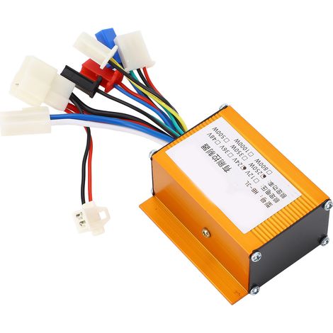 Boîtier de commande pour moteur à balais 24 V 250 W en alliage d'aluminium à faible risque de panne pour scooter électrique (1/5)