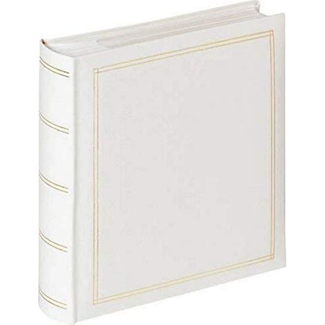 Walther Design ME-138-W Album Ad Inserimento per Bambini per 200 Foto, PVC, Bianco, 21 x 5 x 22 cm (1/4)