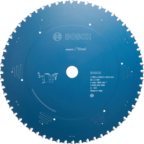 Bosch Kreissägeblatt Expert for Steel für Handkreissägen 210 x 30 x 2 mm 48 - 2608643057 (1/7)