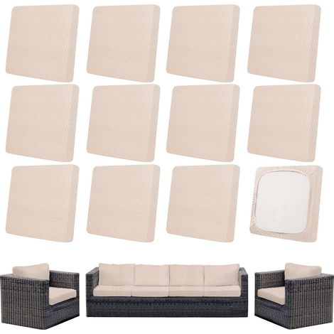 Housses de Coussin d’Extérieur pour Canapé et Salon de Jardin, Extensibles (1/5)