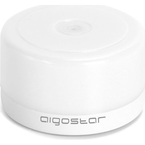 Lampada Led portatile Rotonda Bianca 1W ricaricabile USB con calamita Bianco freddo 6500K Aigostar (1/4)