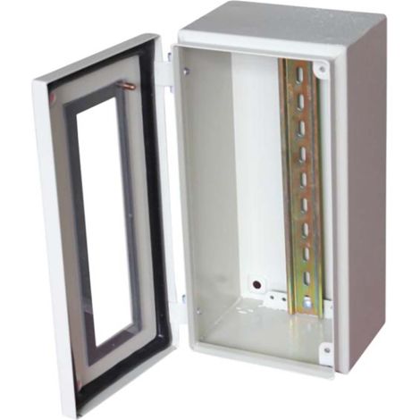 Boîte de dérivation en Acier 150 x 300 x 80mm 0 voies, IP65 ( Prix pour 1 )