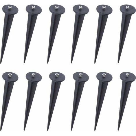 Picchetto per montaggio faretti a LED (12 pezzi)