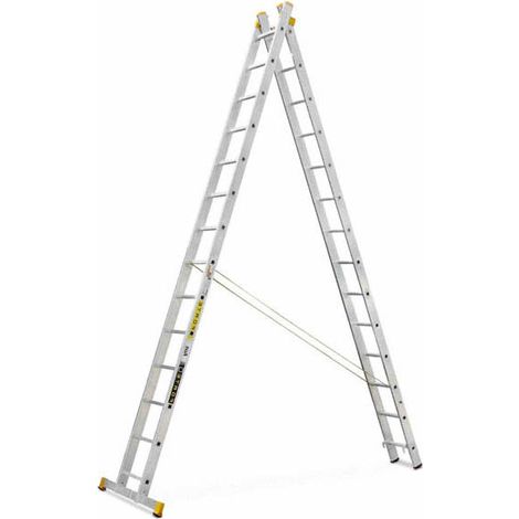 Mehrzweckleiter 2x12 Sprossen, Max. Länge 5.82m - 8512