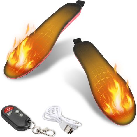 Soletta riscaldata. 41-46. 3 livelli di calore. con telecomando. dimensioni tagliabili. USB. inverno all'aperto (1/5)