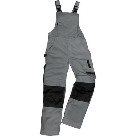 Excess Arbeitslatzhose Champ, Gr. 48, grau/schwarz (1/2)