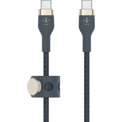 Belkin kábel Boost Charge Pro Flex USB-C to USB-C 1m - Blue (1/4)