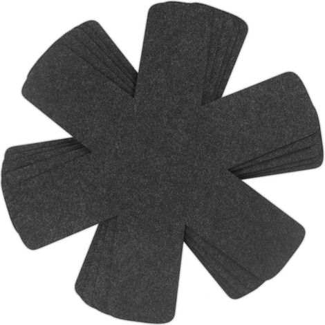 Lot de 5 protections de casseroles en tissu non tissé, diamètre 38 cm (1/5)