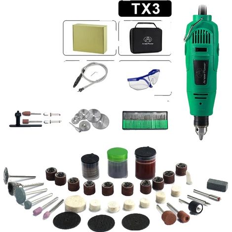 Mini perceuse électrique, vitesse variable, design léger, TX3 (1/2)