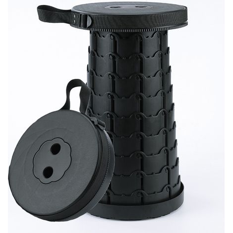 Taburete plegable portátil, taburetes de camping, taburetes plegables para adultos, taburete telescópico, taburete retráctil (1/5)