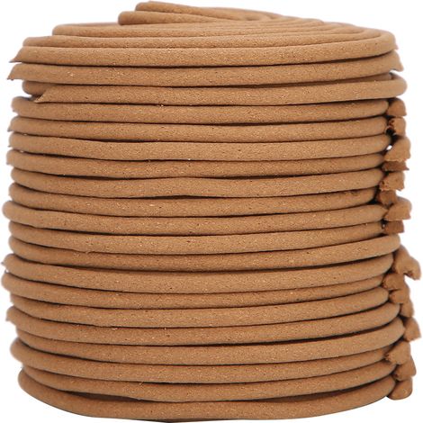 Encens en spirale pour la maison, parfum d'intérieur, aromathérapie, répulsif anti-moustiques, encens au bois de santal, 2 heures (40 spirales d'encens / 20 pièces) (1/5)